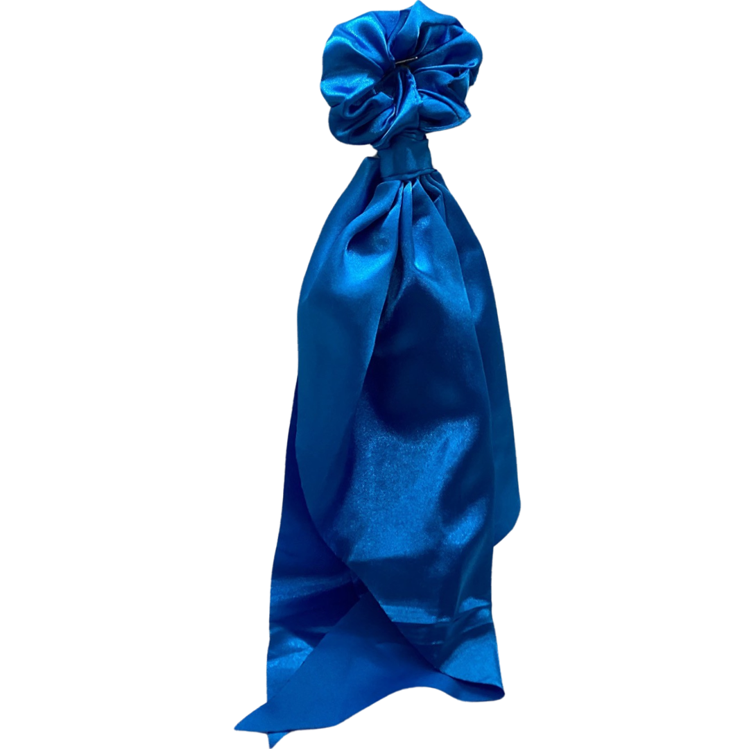 ROYAL SATIN SCARF SCRUNCHIE